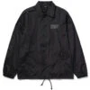 HUF Set H Coaches Jacket - Black -DADDIES Skate Gear 196377049350 1