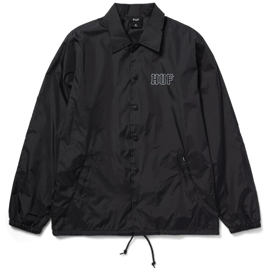 HUF Set H Coaches Jacket - Black 3 HUF Set H Coaches Jacket - Black