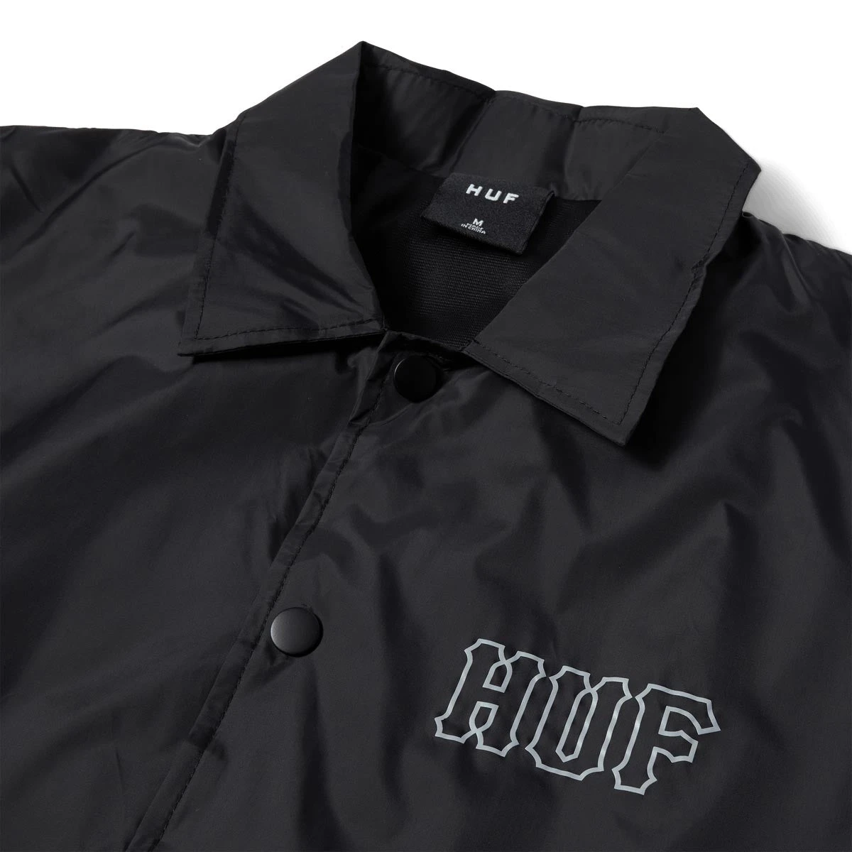 HUF Set H Coaches Jacket - Black 5 HUF Set H Coaches Jacket - Black - Image 3