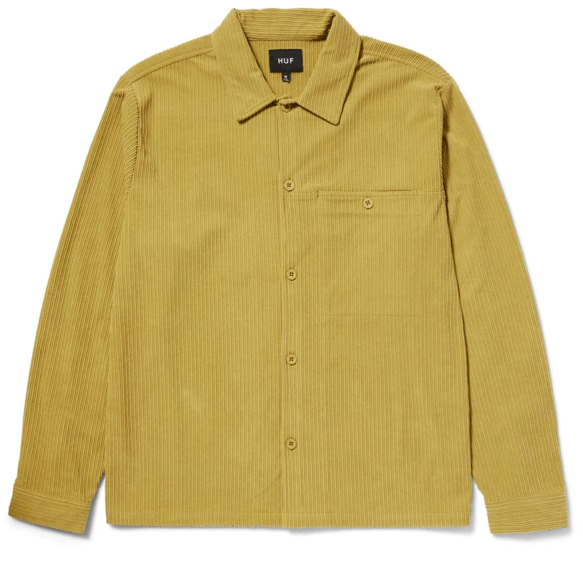 HUF Co Corduroy Over Shirt - Cactus 6 HUF Co Corduroy Over Shirt - Cactus - Image 4