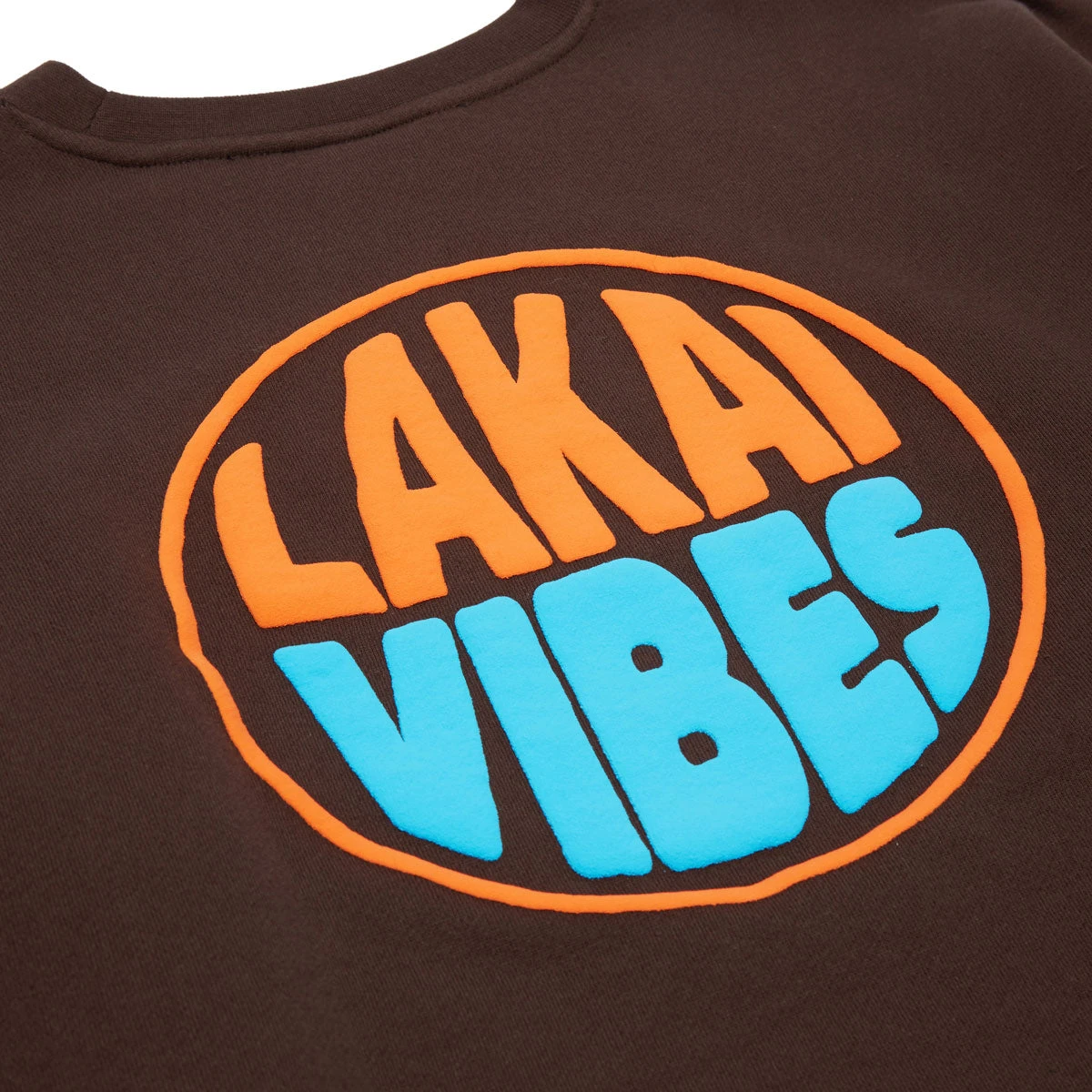 Lakai X Poler Lakai Vibes Crewneck Sweater - Chocolate 6 Lakai X Poler Lakai Vibes Crewneck Sweater - Chocolate - Image 4