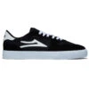 Lakai York Shoes - Black/White Suede -DADDIES Skate Gear 196377193558 1