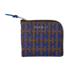 HUF Pillar Zip Wallet - Brown