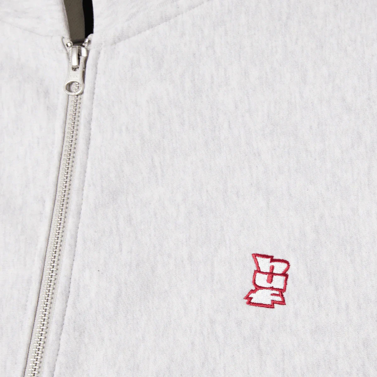 HUF Megablast Full Zip French Terry Hoodie - Ash Heather 4 HUF Megablast Full Zip French Terry Hoodie - Ash Heather - Image 2