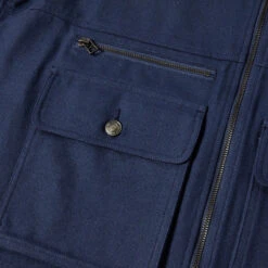 HUF Chilton Chore Jacket - Navy -DADDIES Skate Gear 196377202298 4