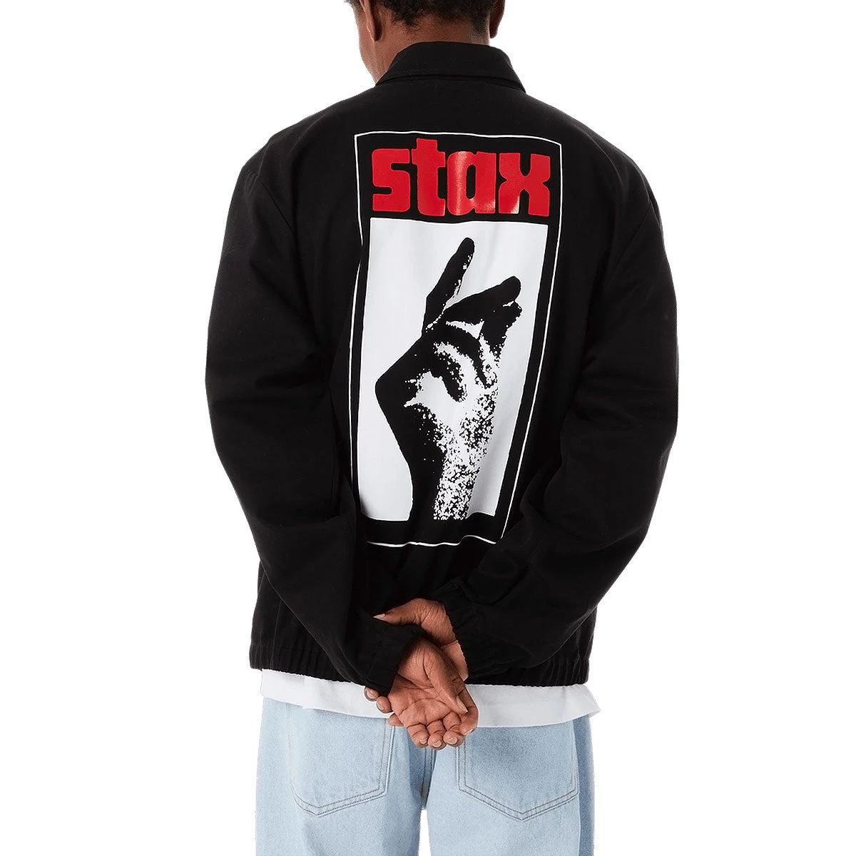 HUF Stax Jacket - Black 3 HUF Stax Jacket - Black