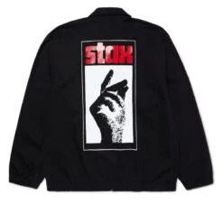 HUF Stax Jacket - Black 10 HUF Stax Jacket - Black -DADDIES Skate Gear 196377202441 4