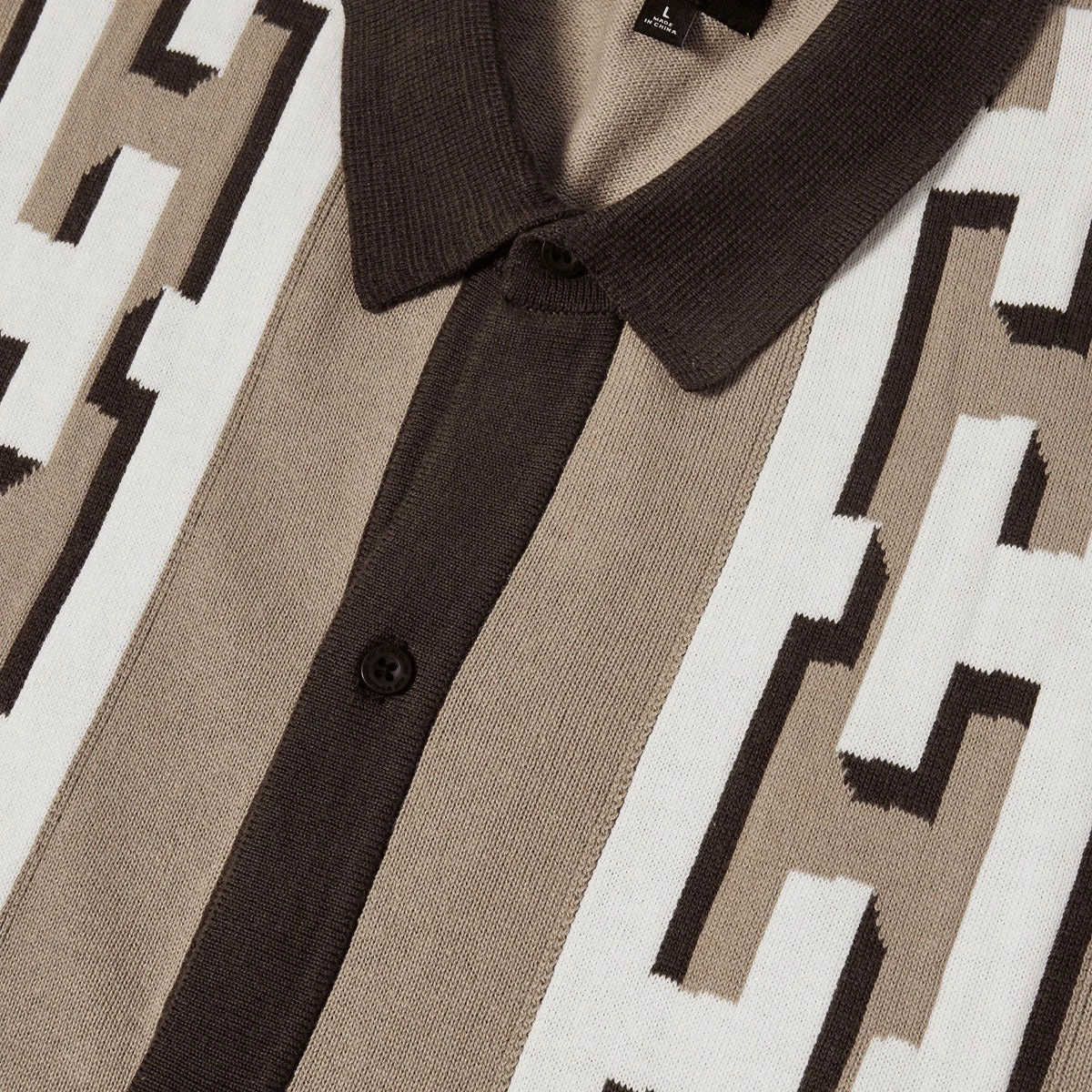 HUF Pillar Knit Sweater - Brown 6 HUF Pillar Knit Sweater - Brown - Image 4