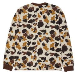 HUF Shrader Camo Long Sleeve Thermal Shirt - Duck Camo 9 HUF Shrader Camo Long Sleeve Thermal Shirt - Duck Camo -DADDIES Skate Gear 196377203493 4