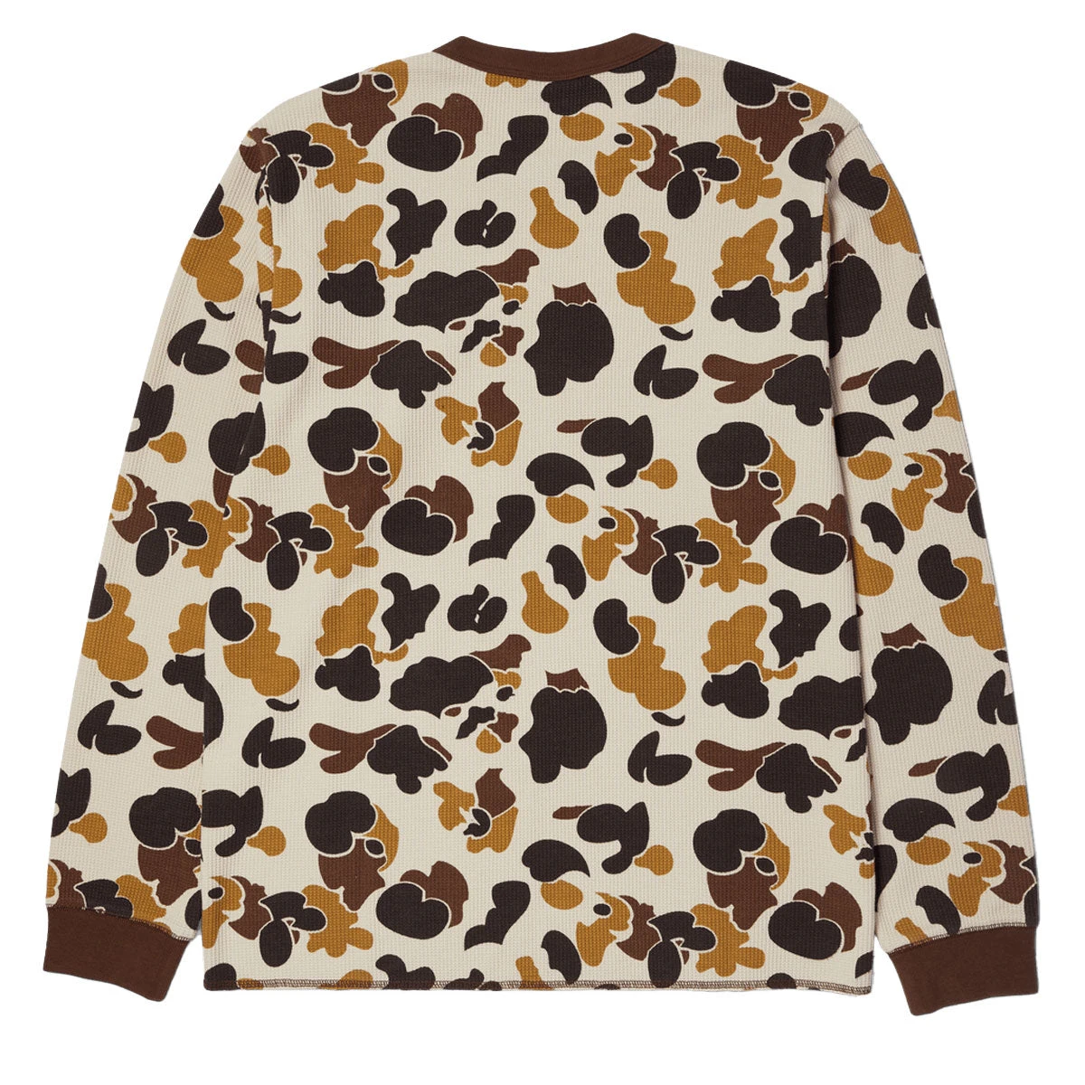 HUF Shrader Camo Long Sleeve Thermal Shirt - Duck Camo 6 HUF Shrader Camo Long Sleeve Thermal Shirt - Duck Camo - Image 4