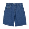 HUF Cromer Shorts - Stone Wash Indigo -DADDIES Skate Gear 196377205060 1