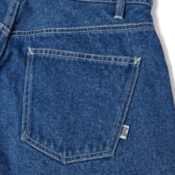 HUF Cromer Shorts - Stone Wash Indigo -DADDIES Skate Gear 196377205060 5