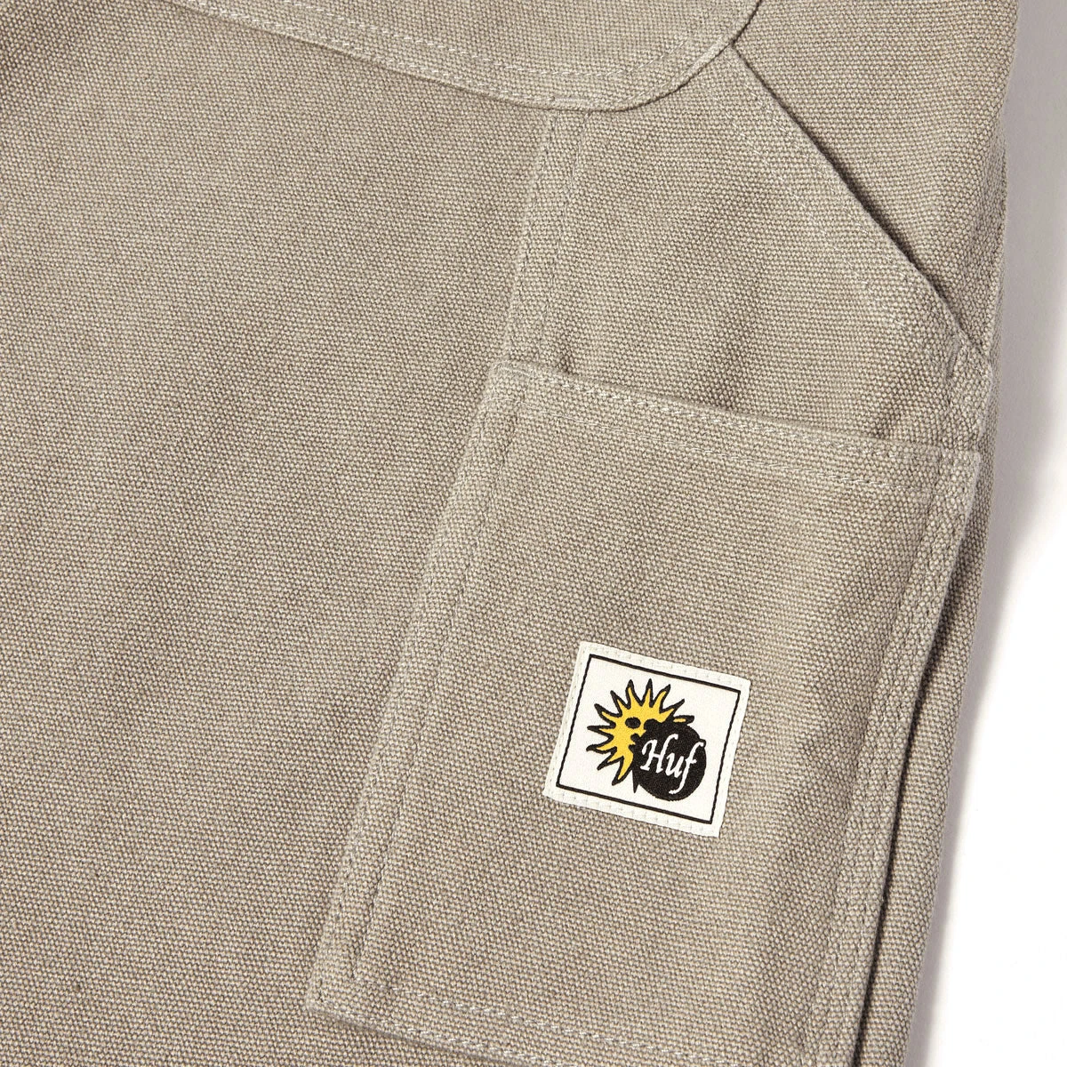 HUF Total Eclipse Twill Work Shorts - Clay 5 HUF Total Eclipse Twill Work Shorts - Clay - Image 3