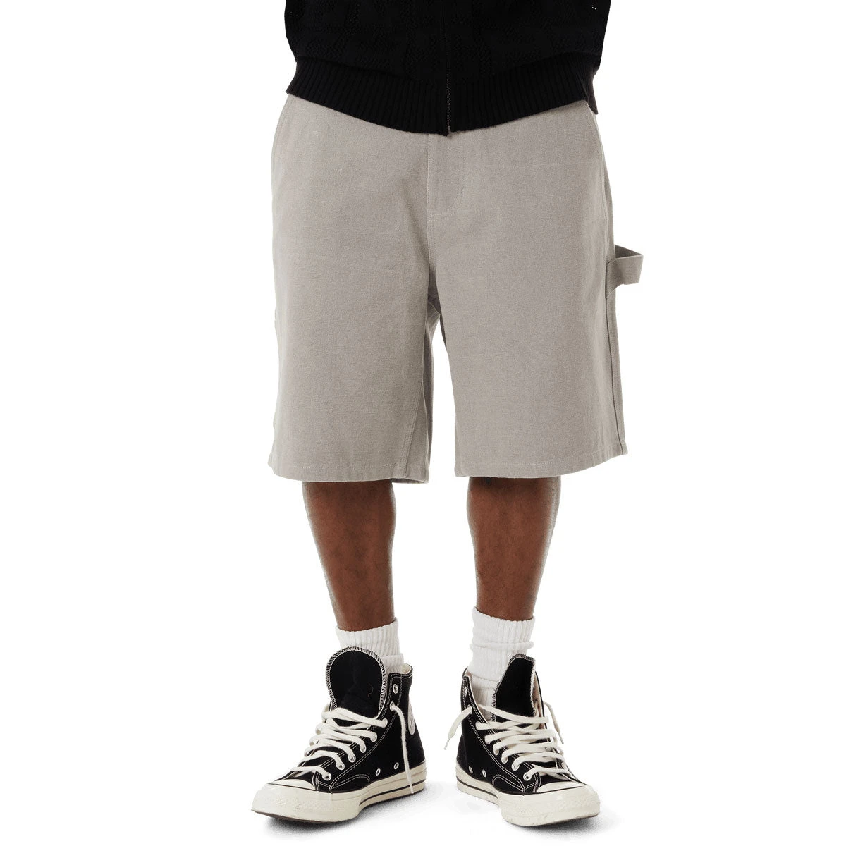 HUF Total Eclipse Twill Work Shorts - Clay 6 HUF Total Eclipse Twill Work Shorts - Clay - Image 4