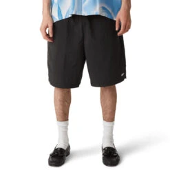 HUF Atlantic Easy Shorts - Black 8 HUF Atlantic Easy Shorts - Black -DADDIES Skate Gear 196377205947 3