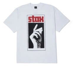 HUF Stax Snap T-Shirt - White