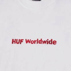 HUF Merida T-Shirt - White -DADDIES Skate Gear 196377208191 3