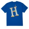 HUF Big H T-Shirt - Cobalt Blue 2 HUF Big H T-Shirt - Cobalt Blue -DADDIES Skate Gear 196377208399 1