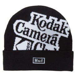 Huf X Kodak Camera Club Beanie - Black