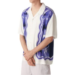 HUF Bubble Resort Shirt - Multi -DADDIES Skate Gear 196377232226 5