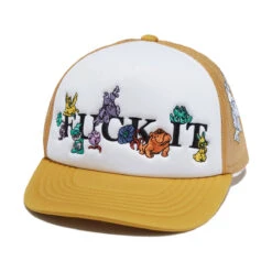 HUF Trip Trucker Hat - Tarragon