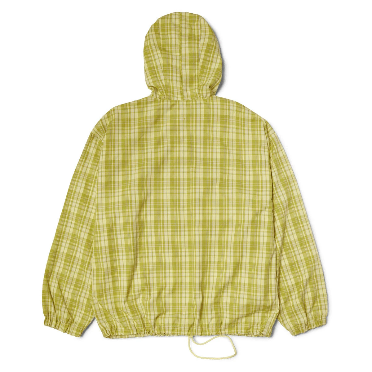HUF Rivington Plaid Anorak Jacket - Tarragon 5 HUF Rivington Plaid Anorak Jacket - Tarragon - Image 3