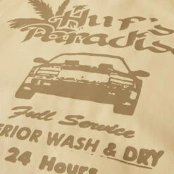 HUF Full Service Shop Jacket - Khaki -DADDIES Skate Gear 196377232899 4