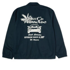 HUF Full Service Shop Jacket - Navy -DADDIES Skate Gear 196377232943 3