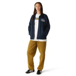 HUF Full Service Shop Jacket - Navy -DADDIES Skate Gear 196377232943 5