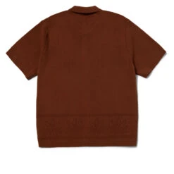 HUF Plantlife Perforated Knit Shirt - Sierra -DADDIES Skate Gear 196377233049 3