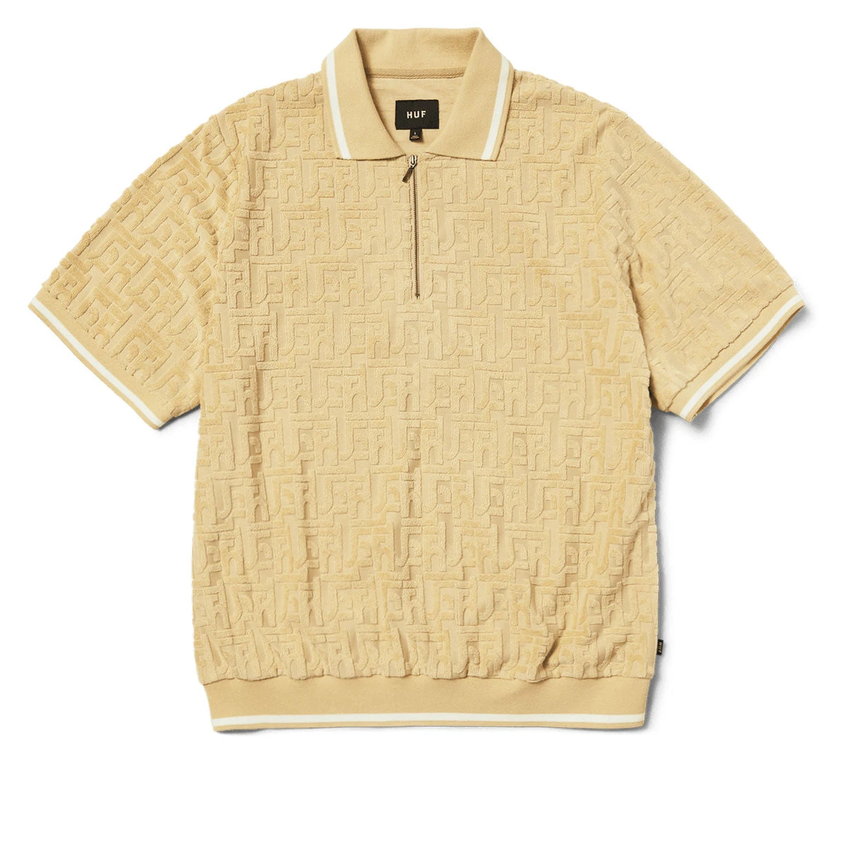 HUF Tether Jacquard Terry Shirt - Twill 4 HUF Tether Jacquard Terry Shirt - Twill - Image 2
