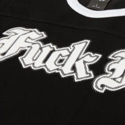 HUF Ives Football Jersey - Black -DADDIES Skate Gear 196377233292 4