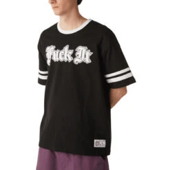 HUF Ives Football Jersey - Black -DADDIES Skate Gear 196377233292 5