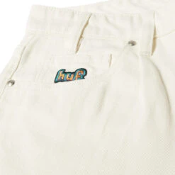 HUF Cromer Jeans - White -DADDIES Skate Gear 196377233919 4
