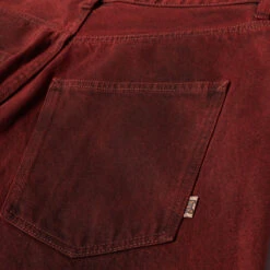 HUF Cromer Washed Jeans - Lava Red 11 HUF Cromer Washed Jeans - Lava Red -DADDIES Skate Gear 196377233988 5