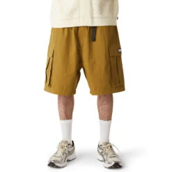 HUF Millenium Cargo Shorts - Thyme -DADDIES Skate Gear 196377234565 5