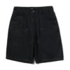 HUF Classic H Double Knee Denim Shorts - Black Denim -DADDIES Skate Gear 196377234886 1
