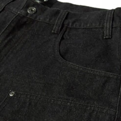 HUF Classic H Double Knee Denim Shorts - Black Denim 11 HUF Classic H Double Knee Denim Shorts - Black Denim -DADDIES Skate Gear 196377234886 5