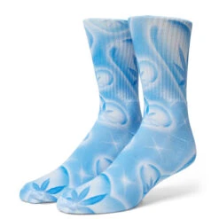 HUF Love In The Air Plantlife Socks - Pool Blue