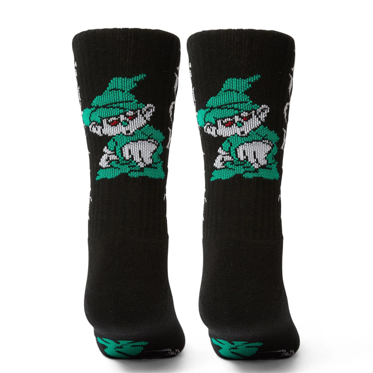 HUF Trip Crew Socks - Black 4 HUF Trip Crew Socks - Black - Image 2
