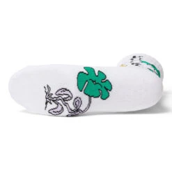 HUF Trip Crew Socks - White -DADDIES Skate Gear 196377235081 3