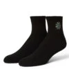 HUF Apollo 1/4 Socks - Black 2 HUF Apollo 1/4 Socks - Black -DADDIES Skate Gear 196377235111 1