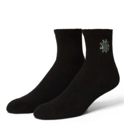 HUF Apollo 1/4 Socks - Black