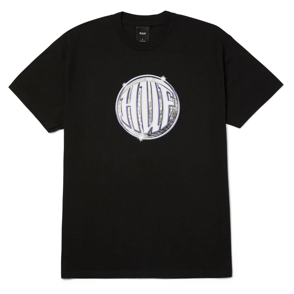 HUF D Zone T-Shirt - Black 3 HUF D Zone T-Shirt - Black
