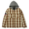 Huf X Toyota Winslow Shacket Jacket - Natural -DADDIES Skate Gear 196377241396 1
