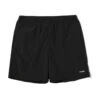 HUF 89 Easy Shorts - Black -DADDIES Skate Gear 196377265842 1