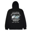 HUF X Greddy Tow Hoodie - Black -DADDIES Skate Gear 196377267297 1