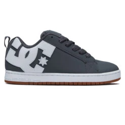 DC Court Graffik Shoes - Grey/White
