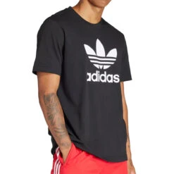 Adidas Trefoil T-Shirt - Black -DADDIES Skate Gear 196467029644 4