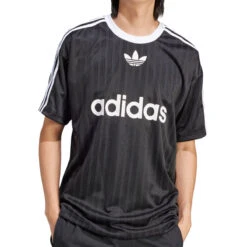 Adidas Adicolor Poly T-Shirt - Black/White